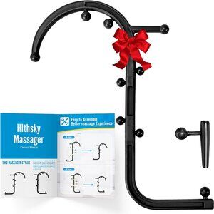 Black Massager with Red Bow